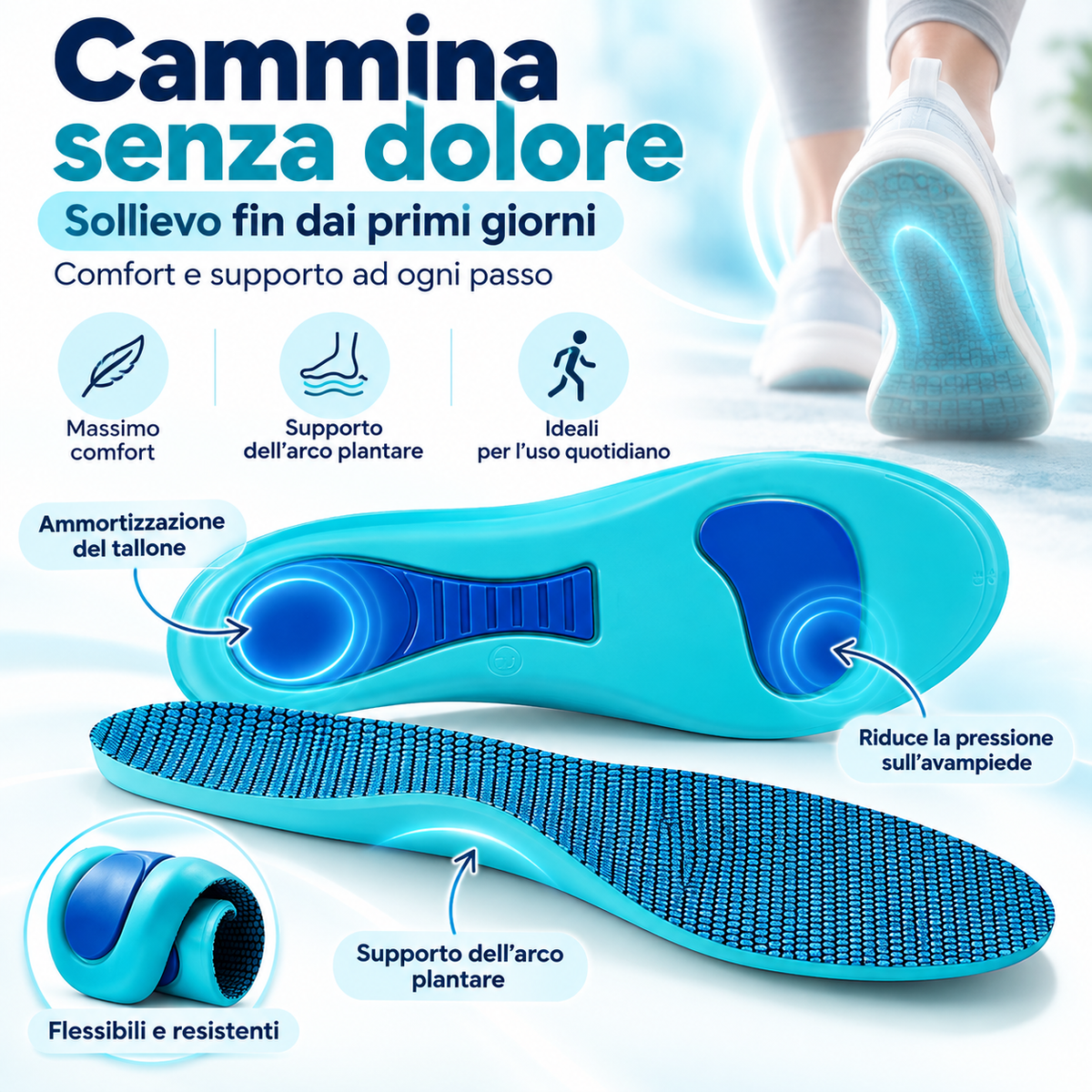 VitaStep™️ - Il tuo alleato per giornate attive e senza dolore